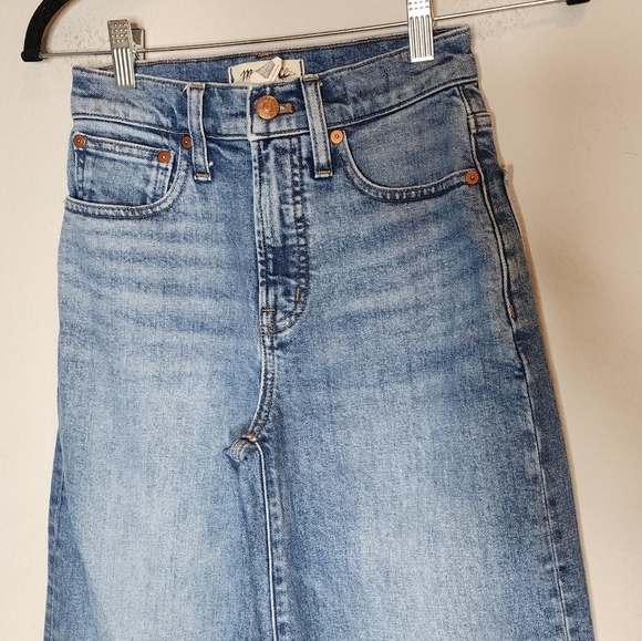 Madewell The Perfect Vintage Wide-Leg Jean Women's size 24 - Picture 15 of 16